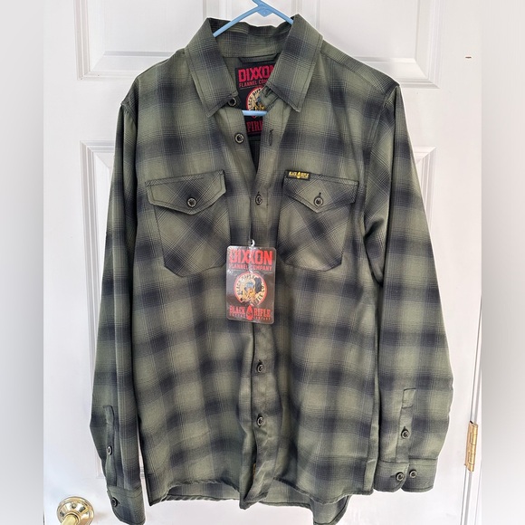 DIXXON Other - Dixxon Fireside Black Rifle Coffee Co BRCC Flannel Size Medium